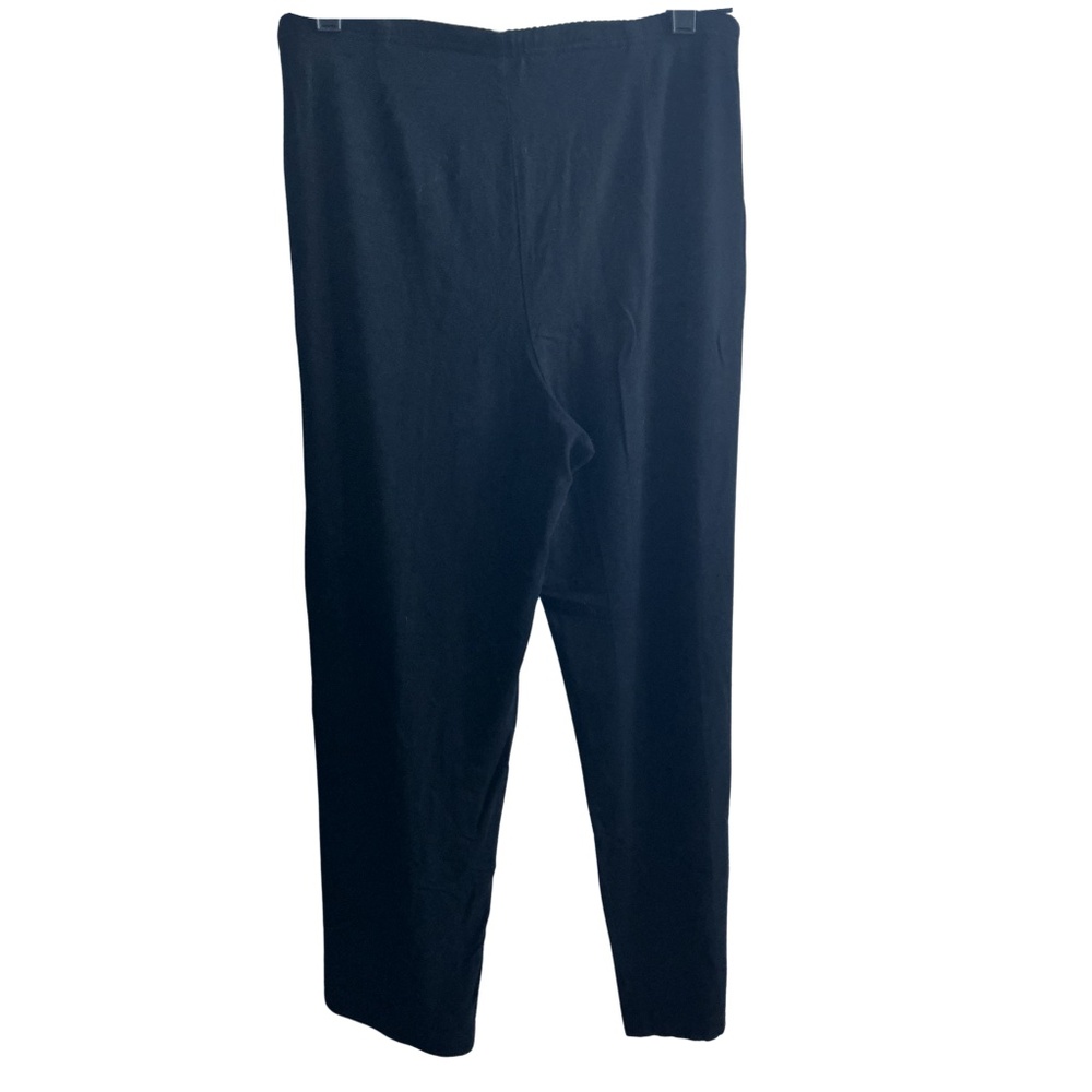 J. JILL Sretch Pants Black Medium Petite - Picture 2 of 4